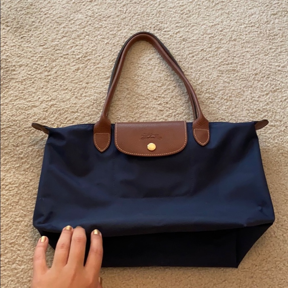 Long Champ small size tote bag